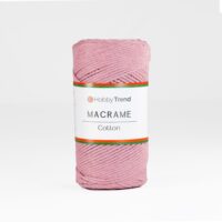 Macrame bombaž 2 mm - ROZA
