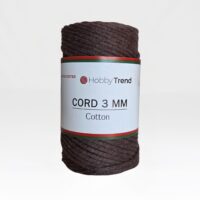 Macrame Cotton 3mm - BROWN