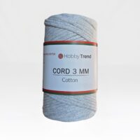 Macrame Cotton 3mm - GRAY