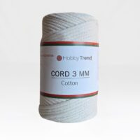 Macrame Cotton 3mm - WHITE SAND