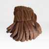 Chubby tube yarn - BROWN