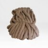 Chubby tube yarn - COFFEE