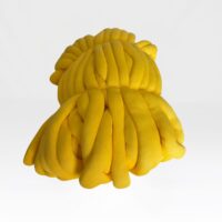 Chubby tube yarn - YELLOW