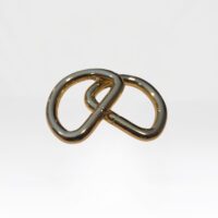 D-ring kopča (set 2 kom) - zlatna