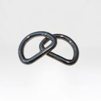 D-ring kopča (set 2 kom) - srebrna